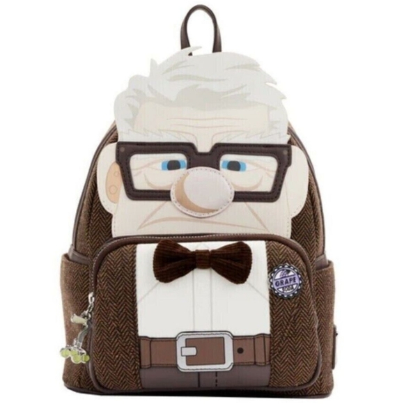 Up Mini Backpack Loungefly | Bags | Loungefly Disney Pixar Up Old Carl Fredricksen ...